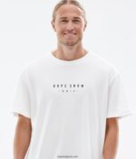 Dope стандартна тениска 4PZP349 гама бяло мъже - Image 6