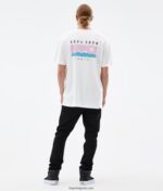 Dope стандартна тениска 4PZP349 гама бяло мъже - Image 7