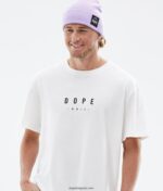 Dope стандартна тениска 4PZP353 връх бял мъже - Image 6