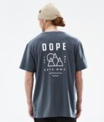 Dope стандартна тениска 4PZP356 върха метално синьо мъже