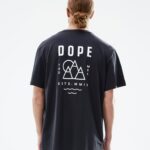 Dope стандартна тениска 4PZP362 черен връх мъже