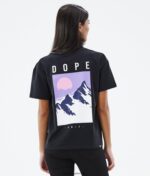 Dope стандартна w тениска 4PZP875 връх черен Жени