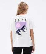 Dope стандартна w тениска 4PZP876 връх бял Жени