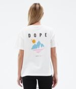 Dope стандартна w тениска 4PZP889 борово бяло Жени