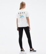 Dope стандартна w тениска 4PZP889 борово бяло Жени - Image 7