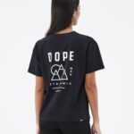 Dope стандартна w тениска 4PZP891 черен връх Жени