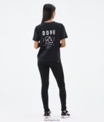 Dope стандартна w тениска 4PZP891 черен връх Жени - Image 4