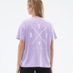 Dope стандартна w тениска 4PZP896 2x избледняло виолетово Жени