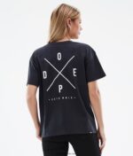Dope стандартна w тениска 4PZP901 2 пъти черно Жени