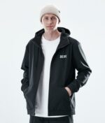 Dope суичър с качулка с пълен цип 4PZP294 черен мъже - Image 10