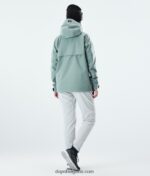 Dope туристическо яке 4PZP668 избеляло зелено Жени - Image 5