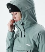 Dope туристическо яке 4PZP668 избеляло зелено Жени - Image 6