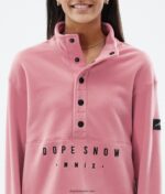 Dope удобен w поларен пуловер 4PZP814 розово Жени - Image 7