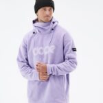 Dope удобна ii поларена качулка 4PZP309 избледняла виолетова мъже