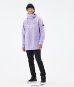 Dope удобна ii поларена качулка 4PZP309 избледняла виолетова мъже - Image 4