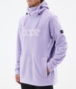 Dope удобна ii поларена качулка 4PZP309 избледняла виолетова мъже - Image 8