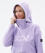 Dope уютна качулка от полар 4PZP799 избледняла виолетова Жени - Image 5