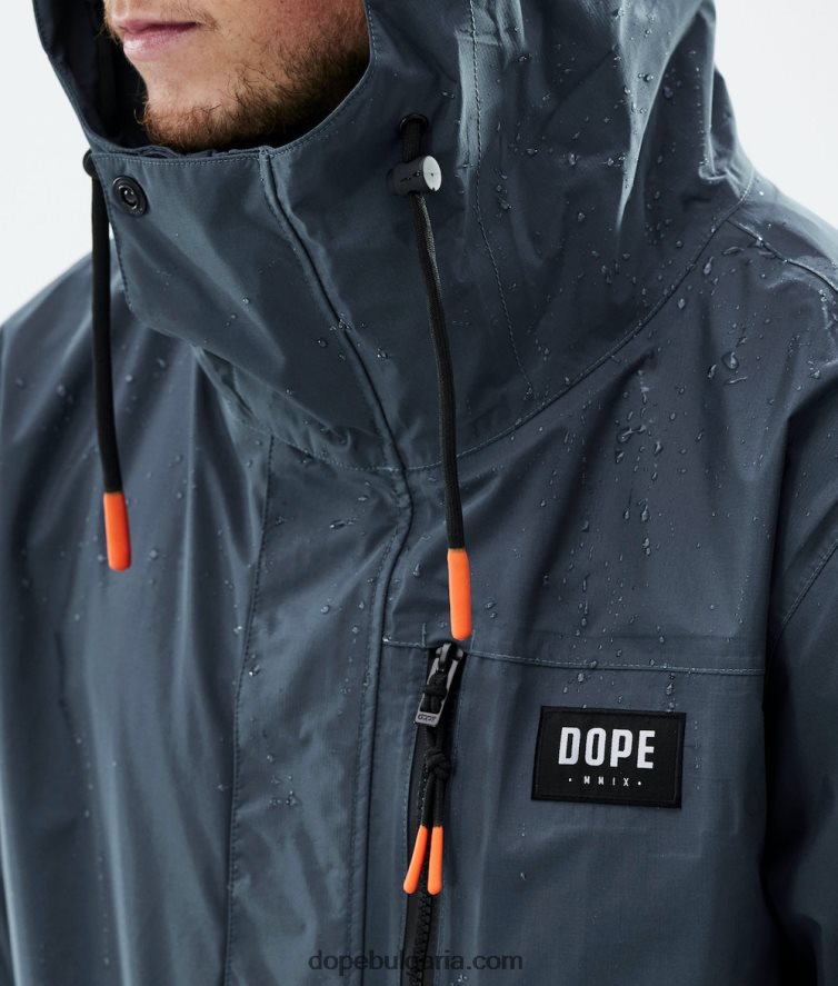 Dope яке за открито с пълен цип blizzard light 4PZP116 метално синьо мъже - Image 7