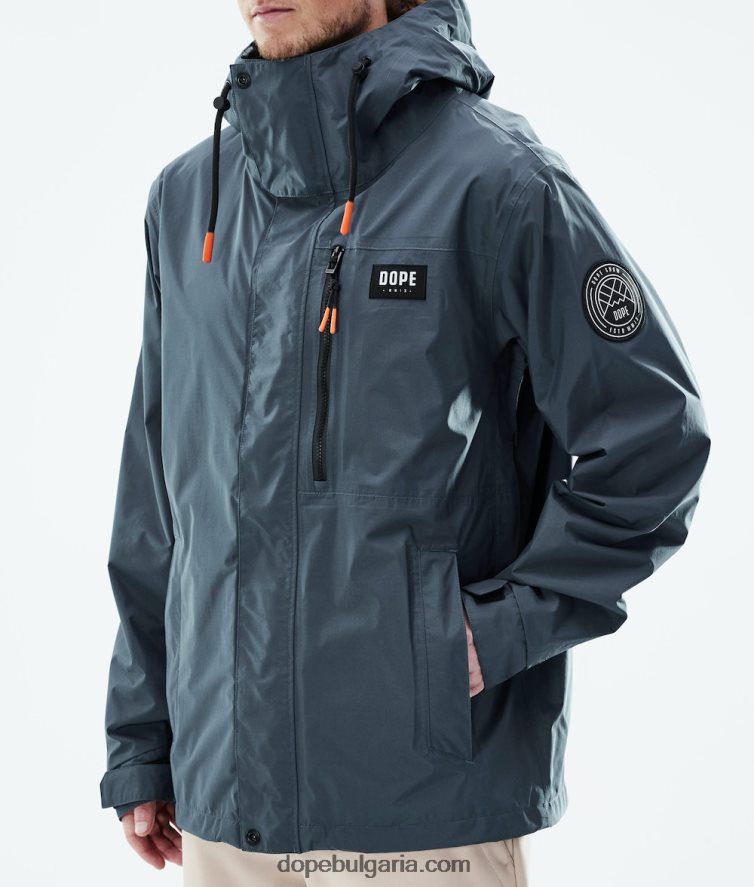 Dope яке за открито с пълен цип blizzard light 4PZP116 метално синьо мъже - Image 10