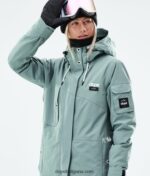 Dope яке за сноуборд adept w 2021 4PZP538 избеляло зелено Жени - Image 2
