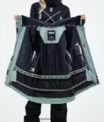 Dope яке за сноуборд adept w 2021 4PZP538 избеляло зелено Жени - Image 12