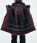 Dope яке за сноуборд adept w 2021 4PZP571 бордо Жени - Image 3
