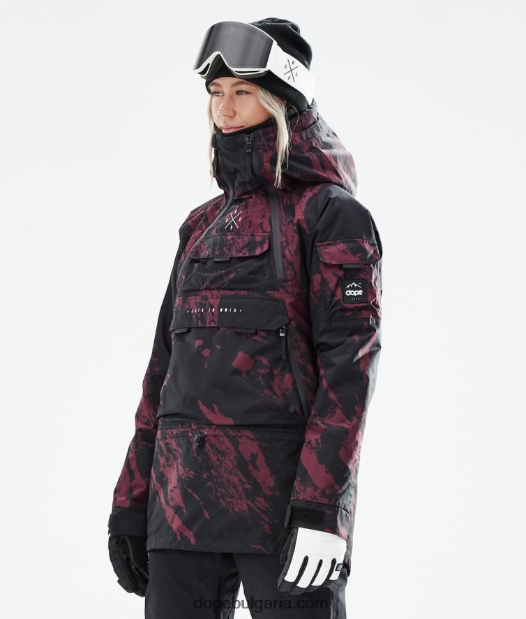 Dope яке за сноуборд akin w 2021 4PZP555 боя бордо Жени - Image 1