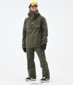 Dope яке за сноуборд blizzard 4PZP17 маслинено зелено мъже - Image 11