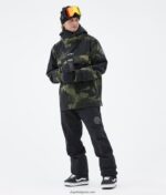 Dope яке за сноуборд blizzard 4PZP47 зелен камуфлаж мъже - Image 4