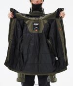 Dope яке за сноуборд blizzard с пълен цип 4PZP550 маслинено зелено Жени - Image 2