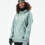 Dope яке за сноуборд yeti w 10k 4PZP655 избеляло зелено Жени