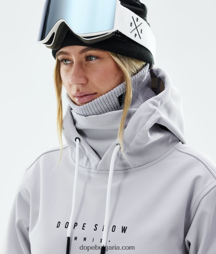 Dope яке за сноуборд yeti w 2021 4PZP615 гама светло сиво Жени - Image 3