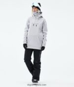 Dope яке за сноуборд yeti w 2021 4PZP615 гама светло сиво Жени - Image 6