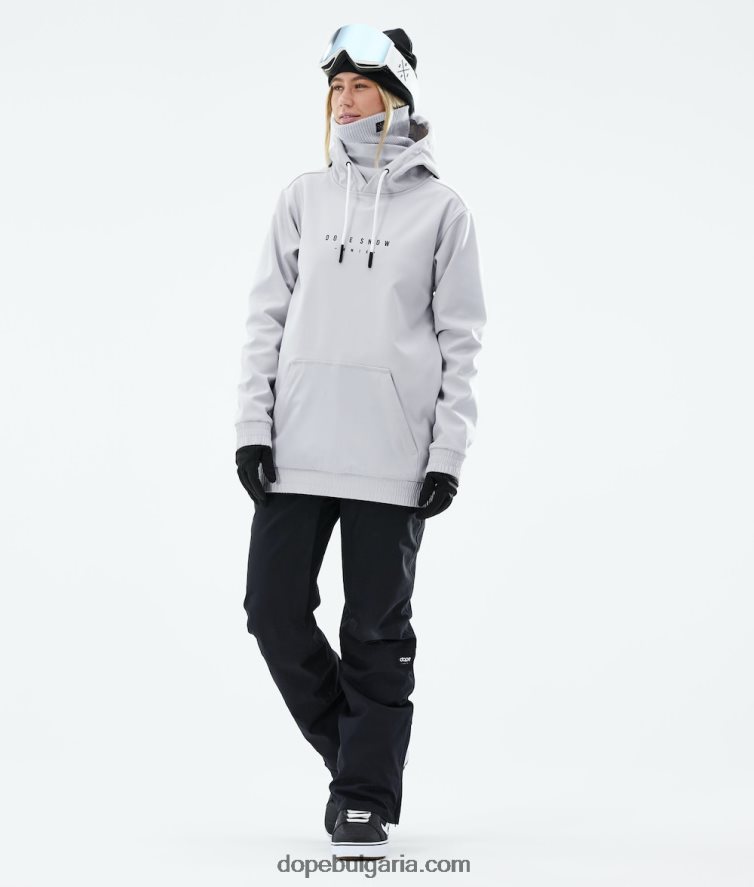 Dope яке за сноуборд yeti w 2021 4PZP615 гама светло сиво Жени - Image 6