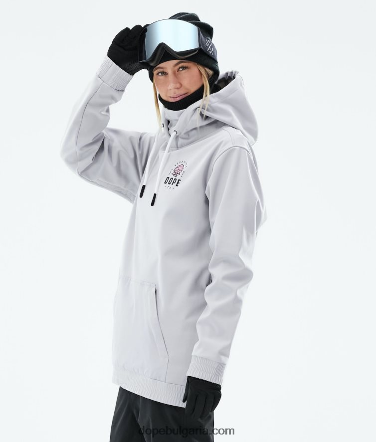 Dope яке за сноуборд yeti w 2021 4PZP645 розово светло сиво Жени - Image 7