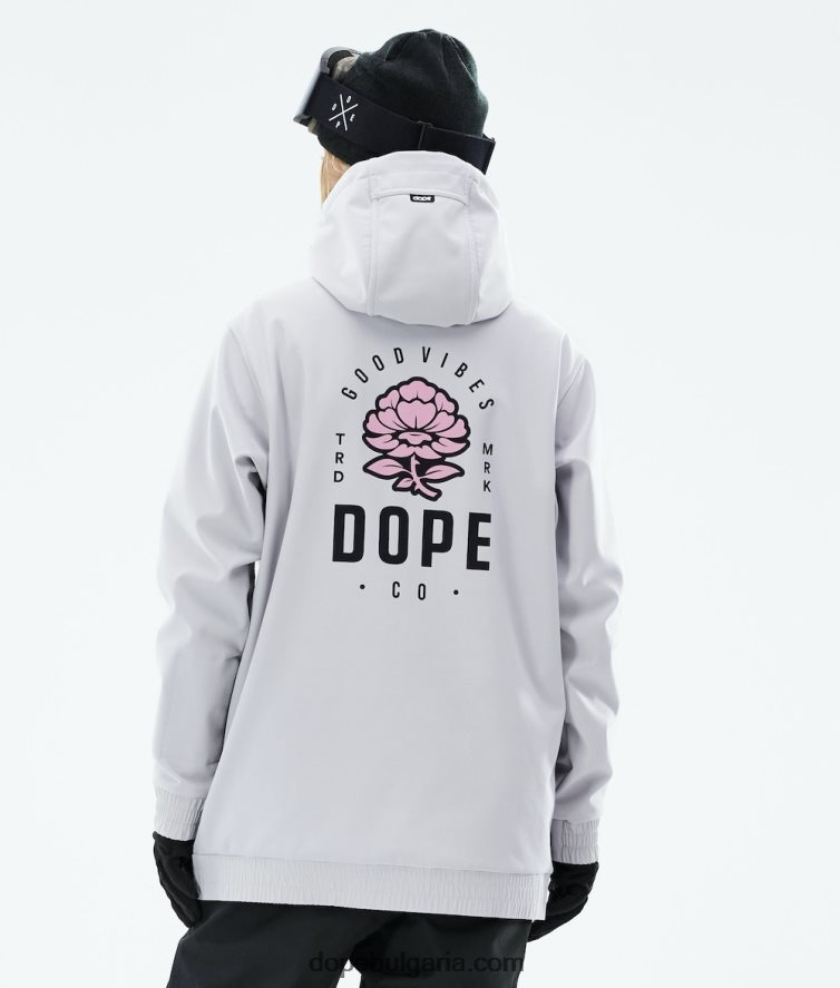 Dope яке за сноуборд yeti w 2021 4PZP645 розово светло сиво Жени - Image 1