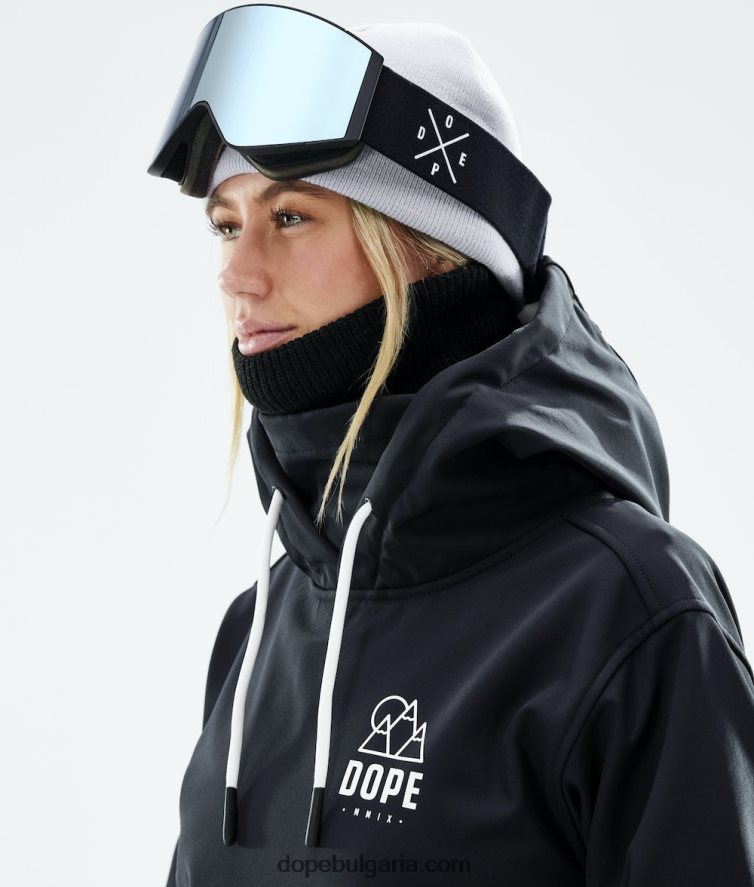 Dope яке за сноуборд yeti w 2021 4PZP656 стават черни Жени - Image 3