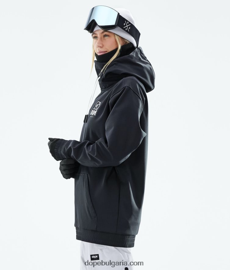 Dope яке за сноуборд yeti w 2021 4PZP656 стават черни Жени - Image 7