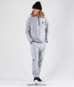 Dope loyd поларен пуловер 4PZP334 светлосив меланж мъже - Image 5