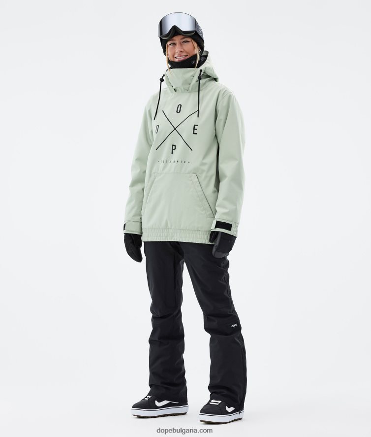 Dope migoo w яке за сноуборд 4PZP620 2 пъти меко зелено Жени - Image 9