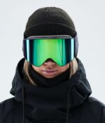 Dope sight 2021 ски очила 4PZP258 черно/зелено огледало - Image 3
